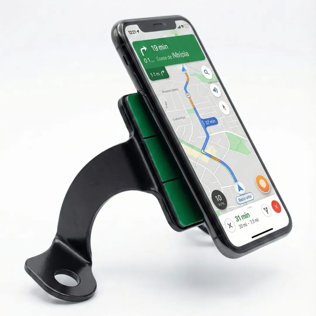 Suporte Celular Moto Magnético Metal - Imagem 4