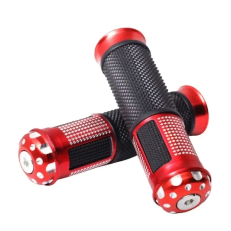 Manopla Punho Esportivo Motos Manete Moto Universal Vermelho